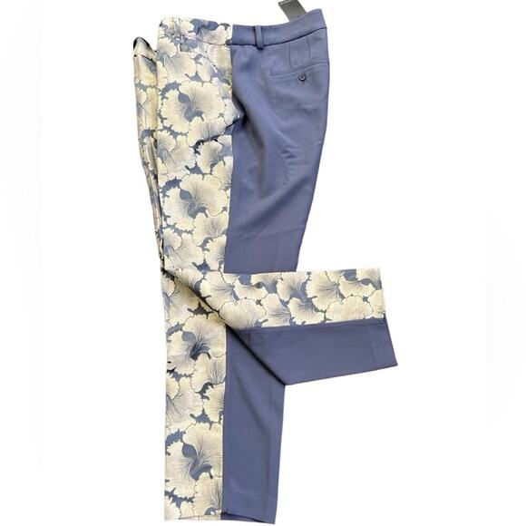 Eloquii Gold Grey Kady Fit Brocade Metallic Pants Grey and Gold Size 16 - Picture 5 of 12